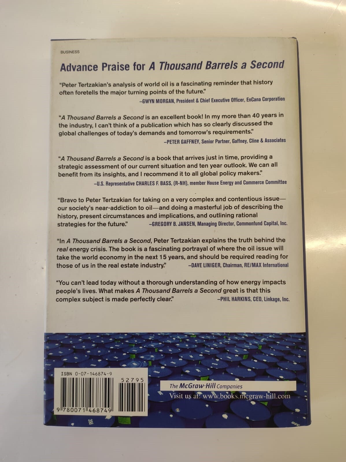 A THOUSAND BARRELS A SECOND: THE COMING OIL BREAK POINT By Peter Tertzakian