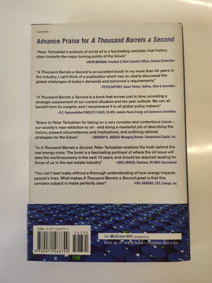 A THOUSAND BARRELS A SECOND: THE COMING OIL BREAK POINT By Peter Tertzakian