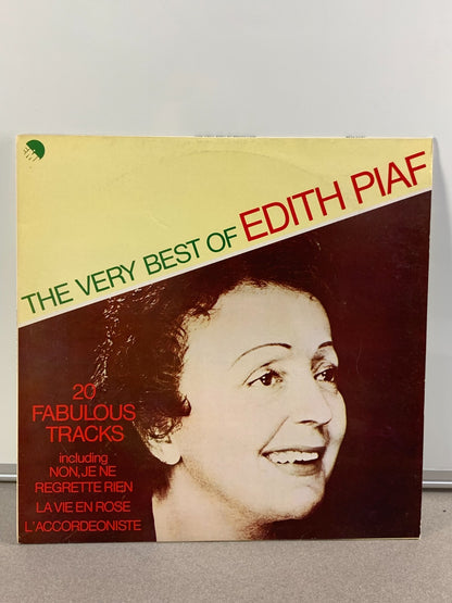 Edith Piaf – The Very Best Of - LP Vinyl EMC 3142 - UK Pressing Chanson EMI