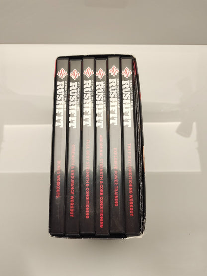 George St Pierre Rushfit 6 DVD Set Train Like A Champion MMA Fighting Workout