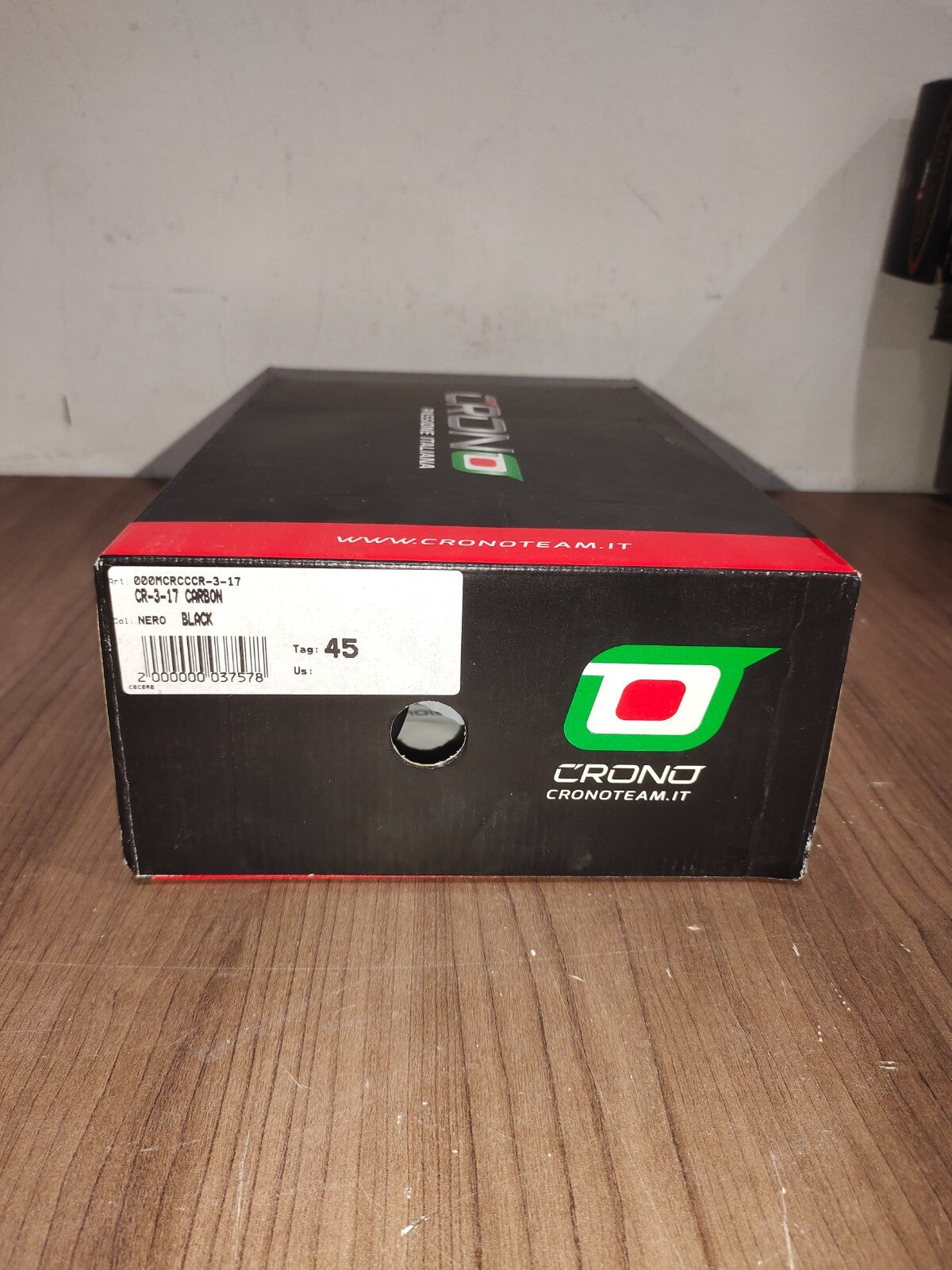 Crono CR-3-17 Cycling Shoes - Nero Black - Size - 45 (EUR)