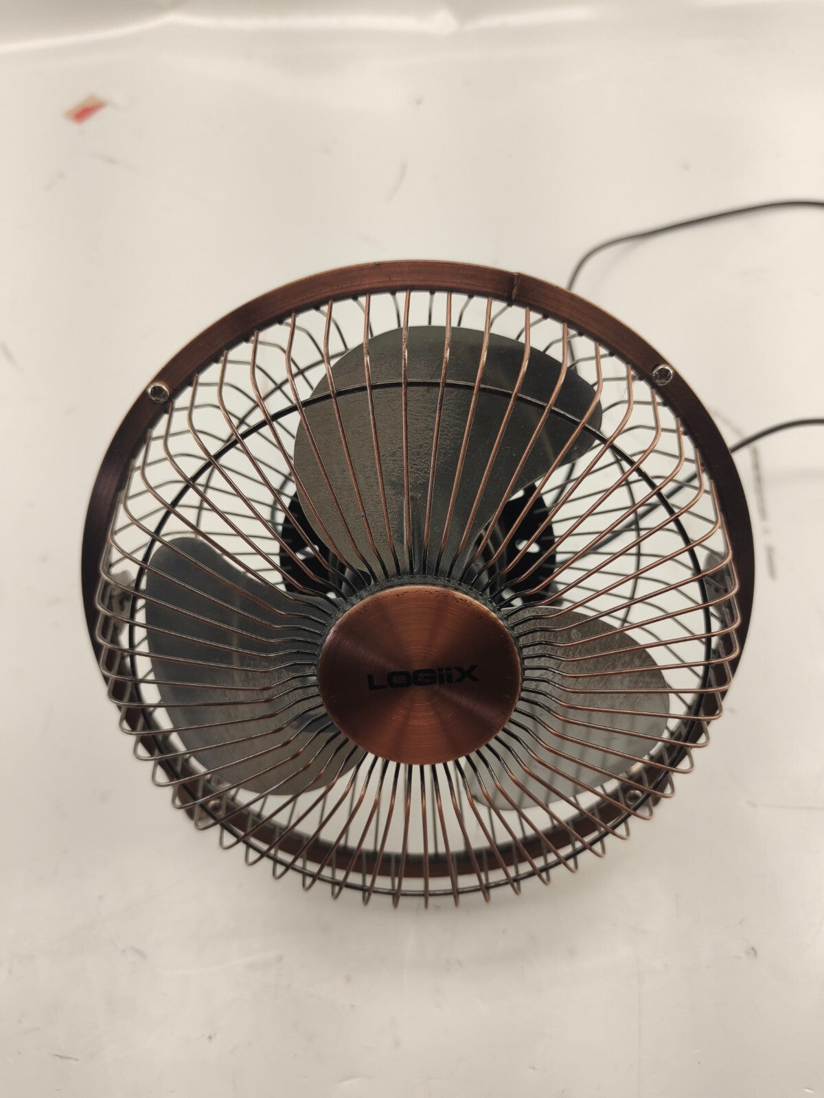 Logiix USB Retro Fan - 4 Inches Mini Desk Fan