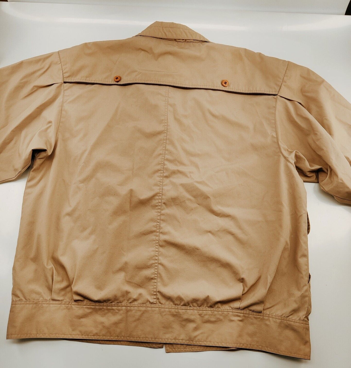 Milano Vintage Wind Breaker Jacket Beige