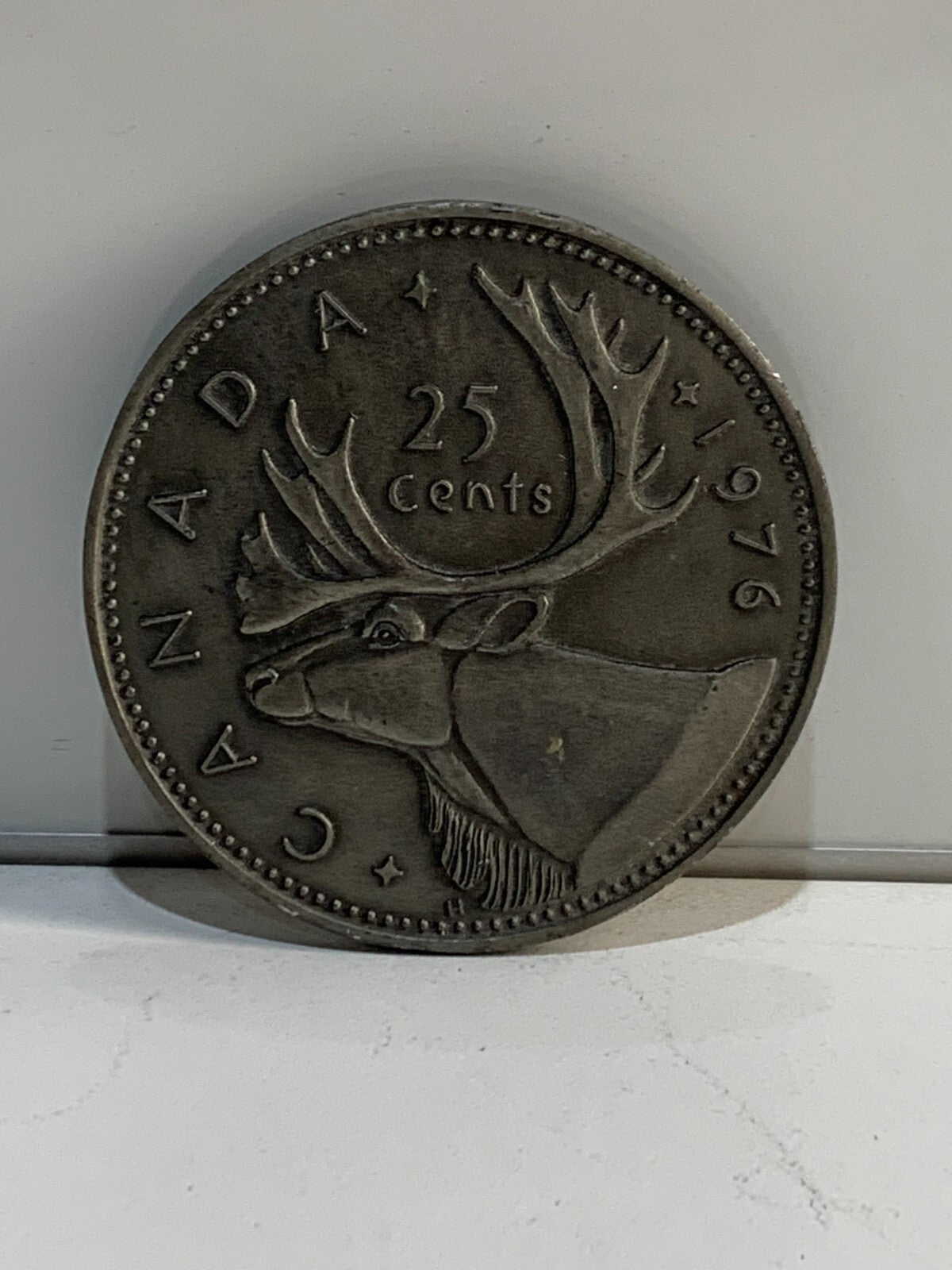 Vintage 1967 25 Cent Belt Buckle