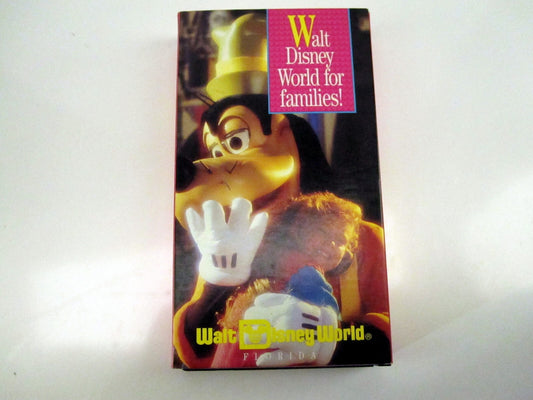 Vintage Walt Disney Vacation Planning Tape Goofy
