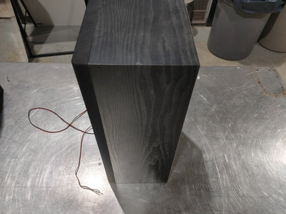 GOOD CONDITION LOT OF 2 SONY SS-D117 6Ohm Speakers Black Tested WORKING