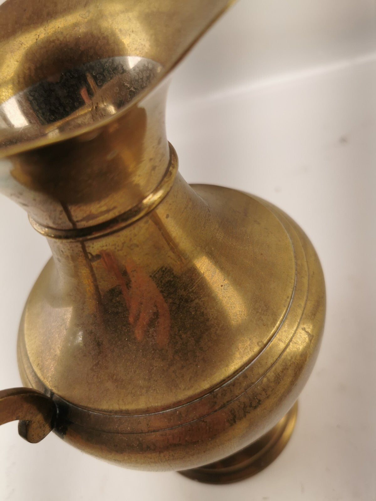 Brass pitcher W/ one freebie