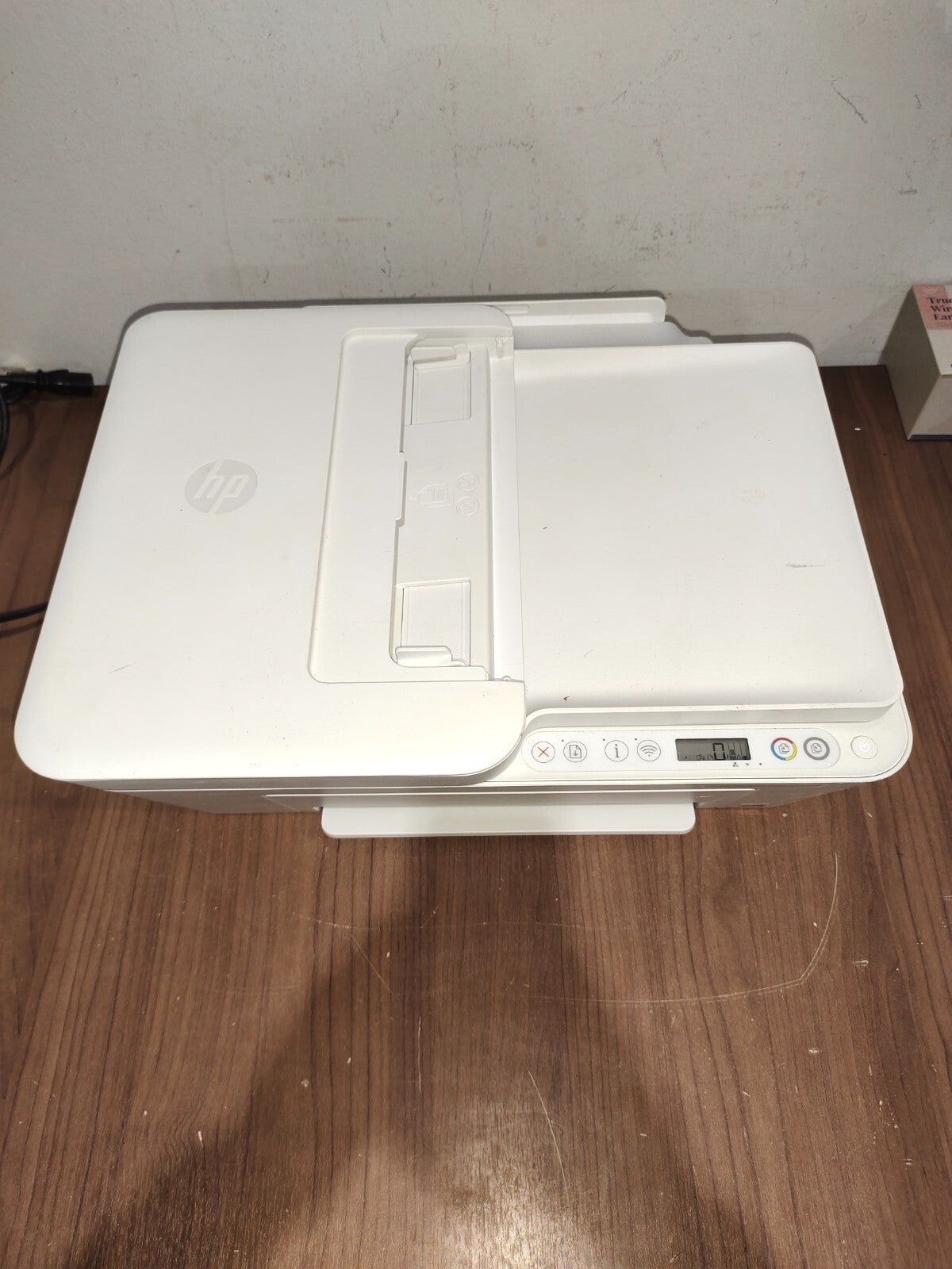 HP DeskJet Plus 4152 Wireless All-in-One Color Inkjet Printer - White-1