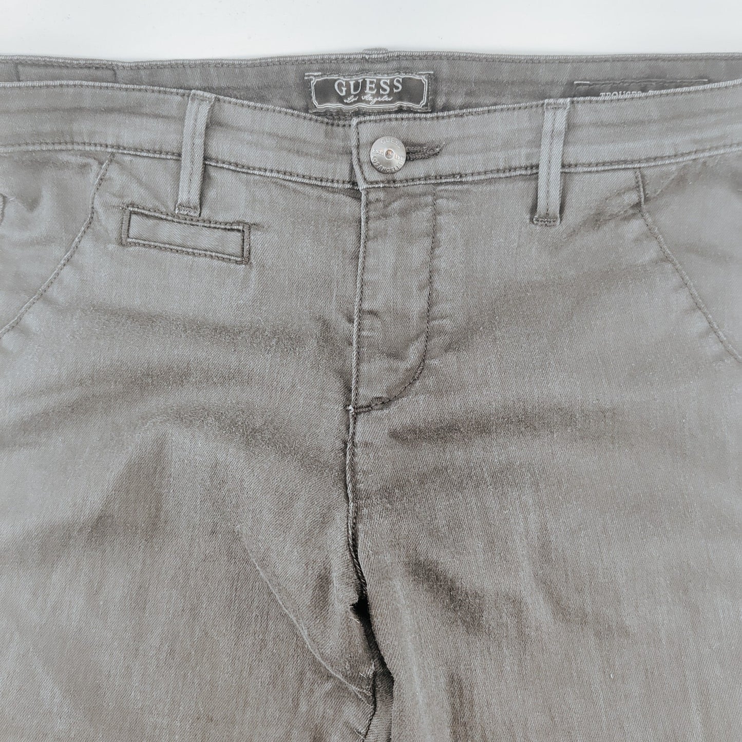 Guess Y2K Low Rise Flared Black Jeans Women's Size 28