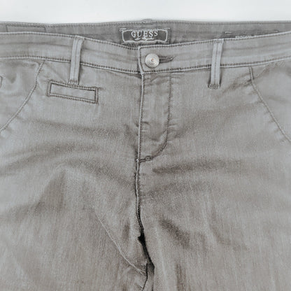 Guess Y2K Low Rise Flared Black Jeans Women's Size 28