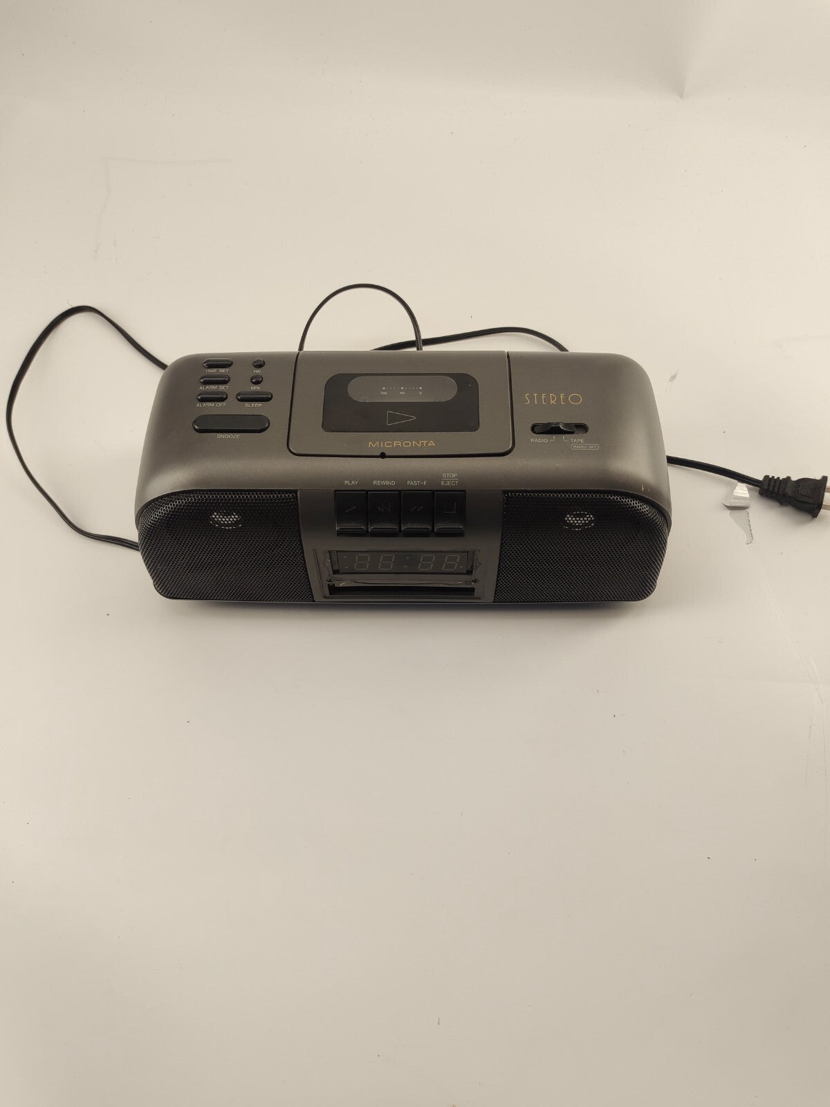 Vintage MIcronta Cassette Control Stereo Radio
