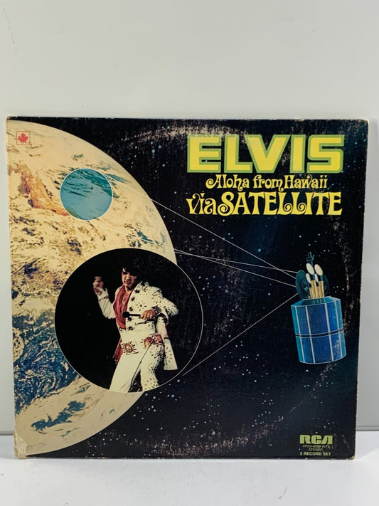 Elvis Presley Aloha from Hawaii Via Satellite Double Album LP VPSX-6089 Gatefold