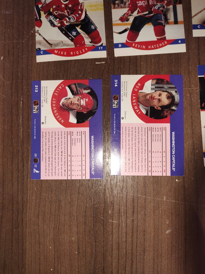 Rare Collectible NHL - Washington Capitals Cards PRO-SET - Set of 16 Cards