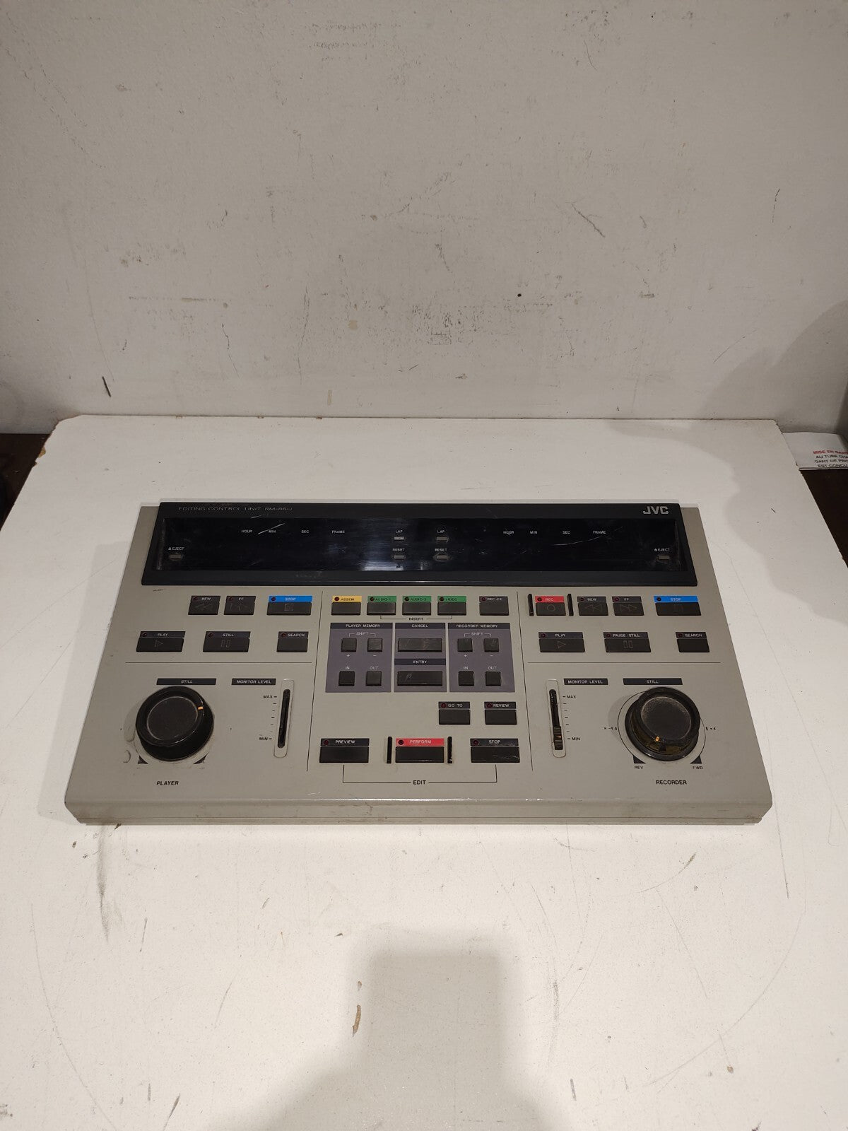 JVC Model RM-86U Professional Video Editing Control Unit
