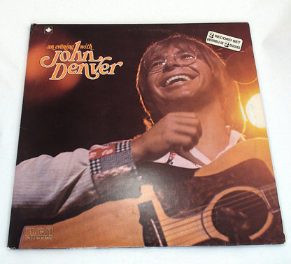 An Evening With John Denver Vinyl Album Record LP