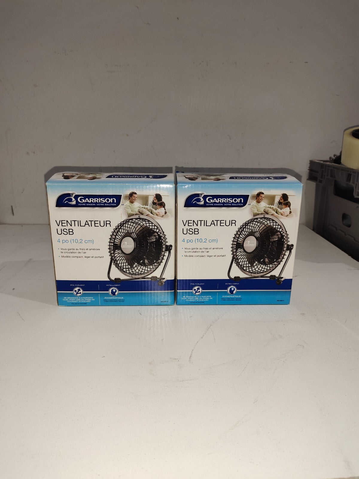 Garrison USB Portable Fan - Set of 2