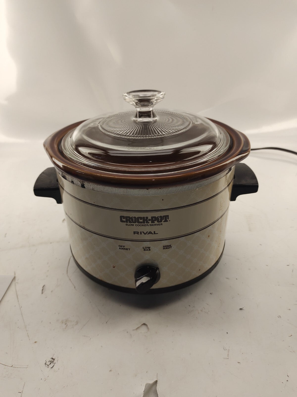 Rival Crock Pot 3.5 Qt Model 3250 Slow Cooker