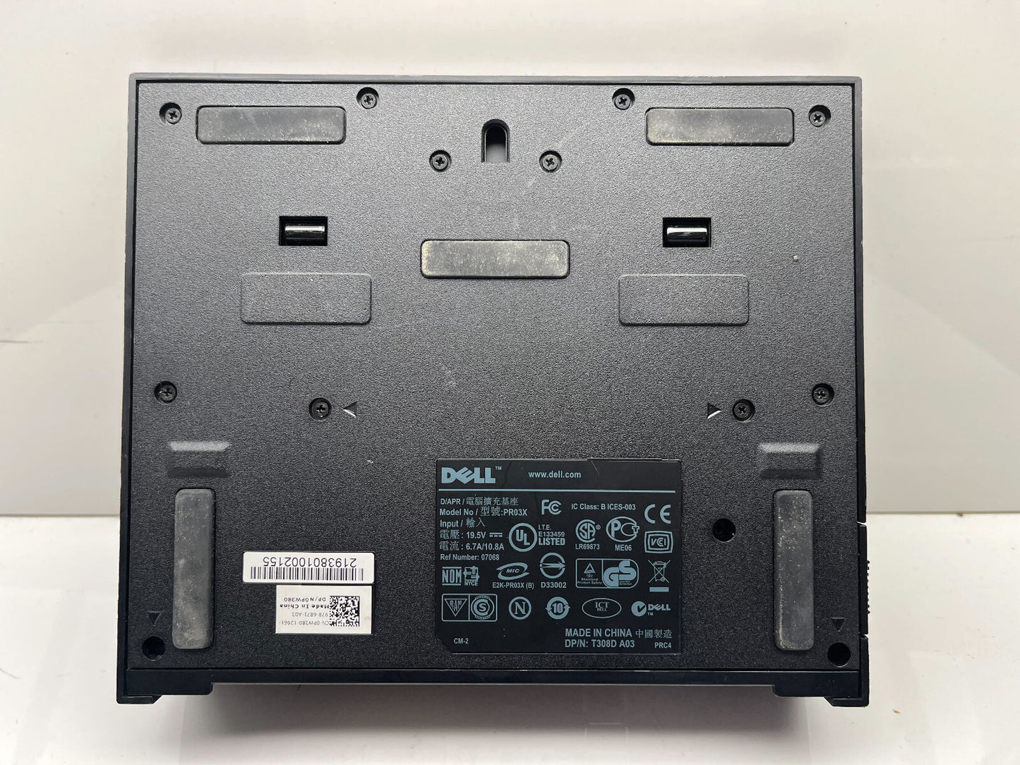Dell PR03X Port Replicator Laptop Docking Station