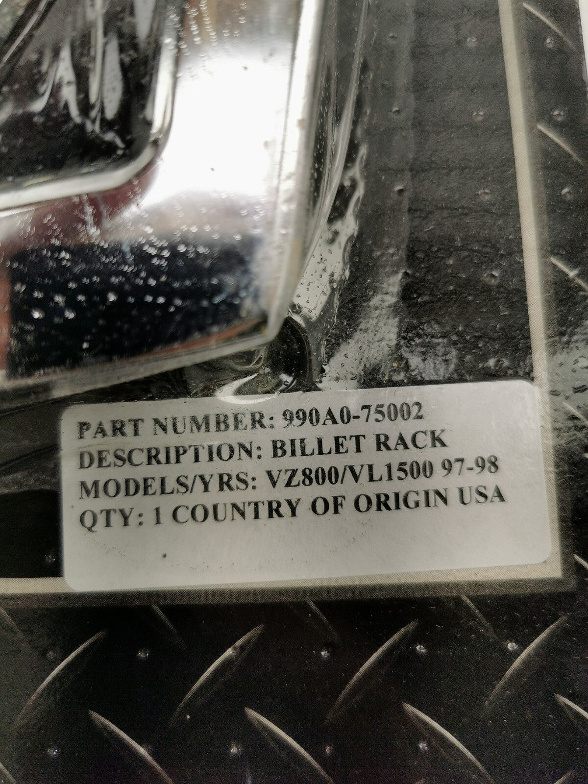 Boulevard Suzuki authentic accessories BILLET RACK 990A0-75002