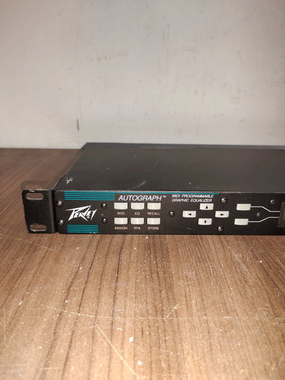 PEAVEY Autograph Midi Programmable GRAPHIC EQUALIZER - 1