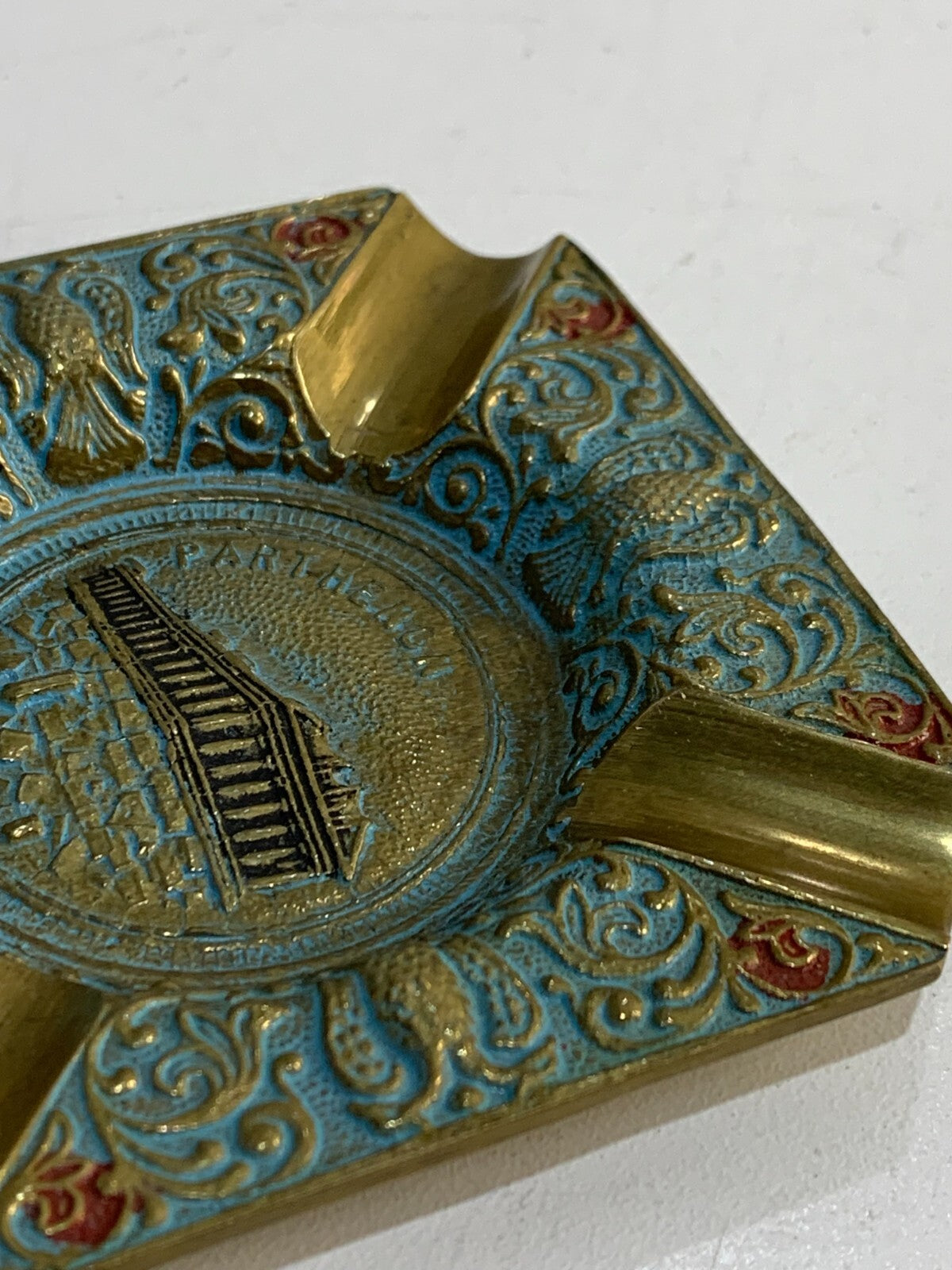 Ashtray of Virgins (Σταχτοδοχειο Παρθενων) made in Greece