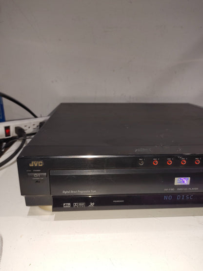 JVC XV-F80BK 7-Disc Progressive Scan DVD/CD Changer