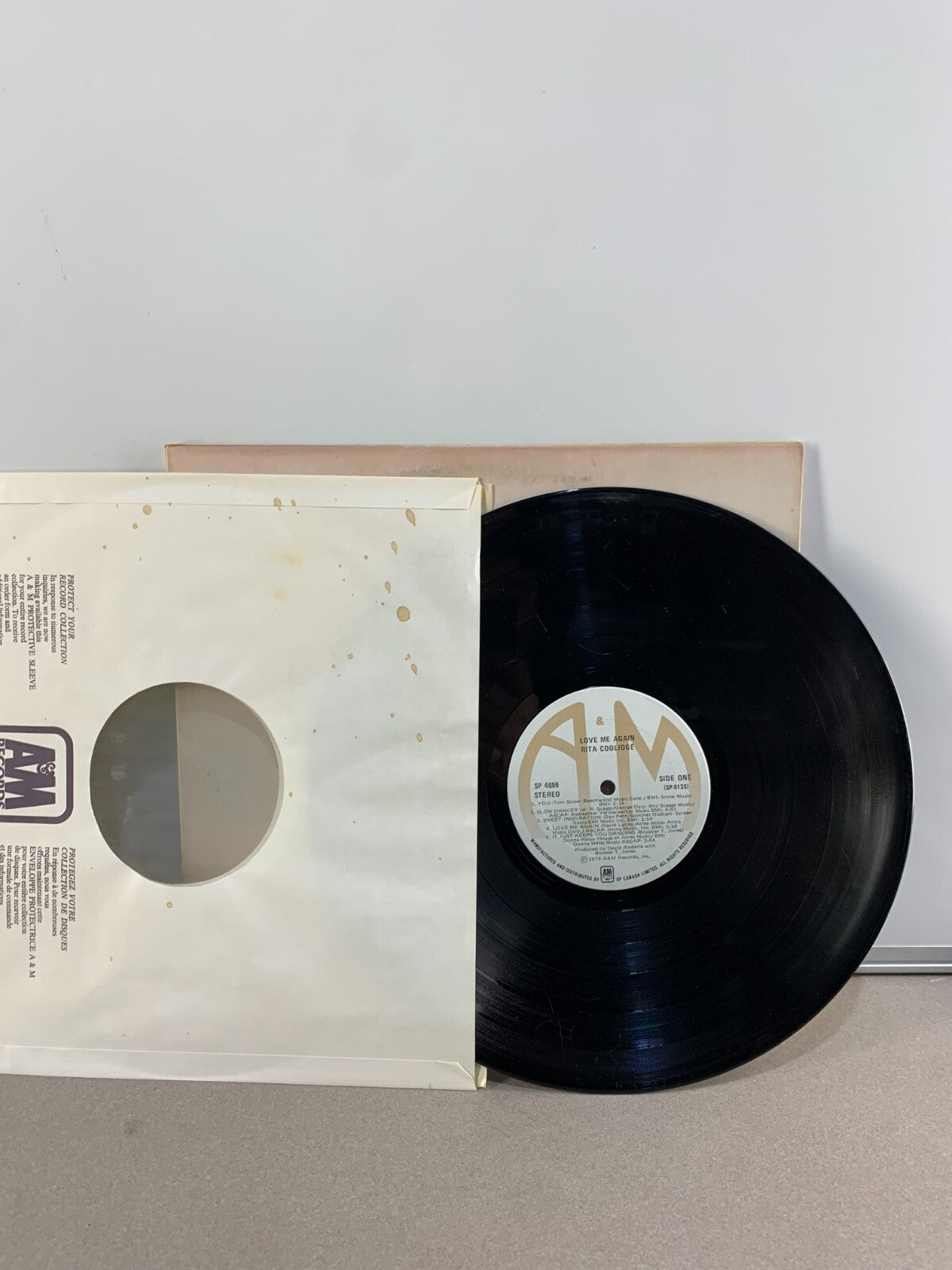 Rita Coolidge- Love Me Again Gatefold 1978 SP-4699 Vinyl 12"