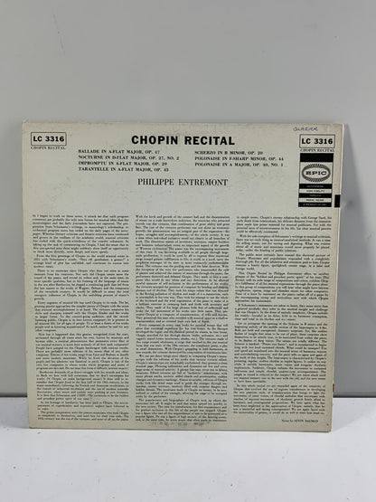 Frederic Chopin, Philippe Entremont - Chopin Recital (LP, Vinyl)