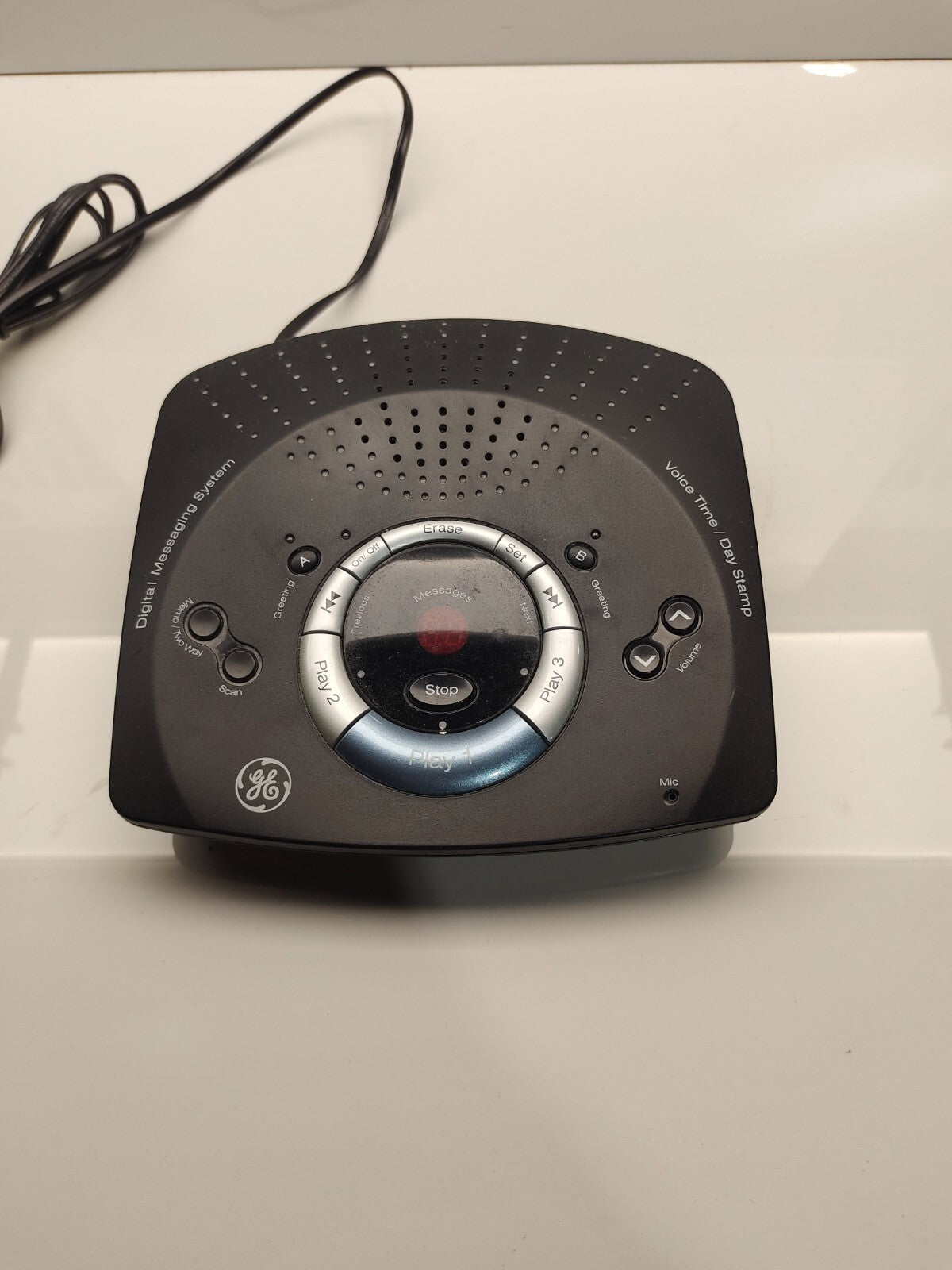 GE Digital Answering Machine Messaging System