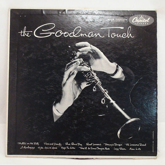 Swing Mastery: The Goodman Touch by Benny Goodman Capitol Records Vinyl Album Record LP