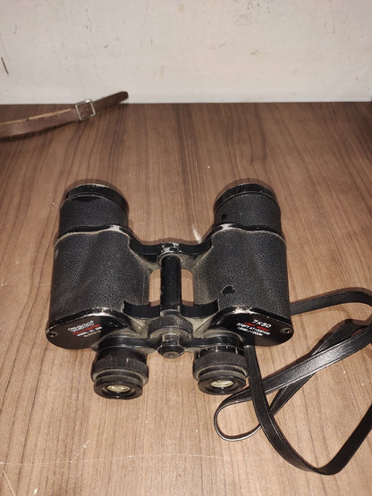 VTG Tasco Model 306 Fully Optics 7X50 Binoculars Field View 1000yds:372Ft W/CASE
