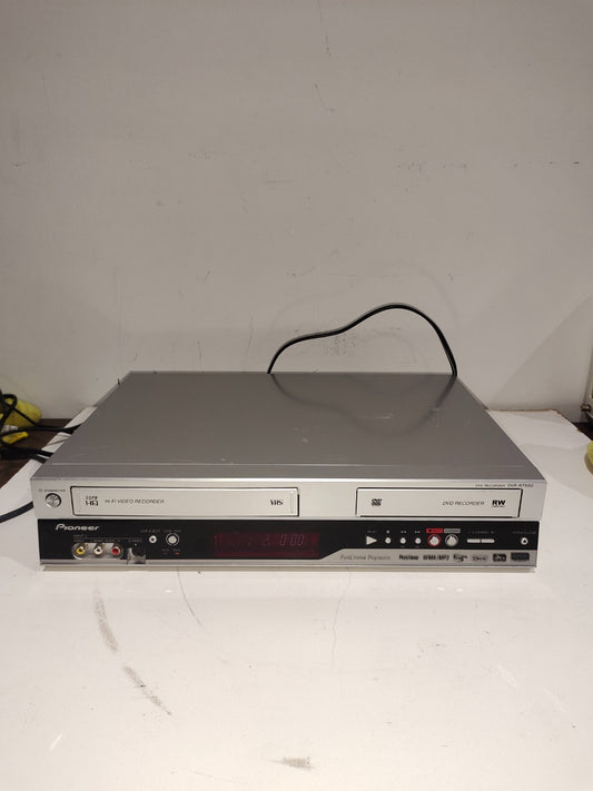 Pioneer Combo DVD Player / VCR VHS Video Cassette Recorder DVR-RT502-S