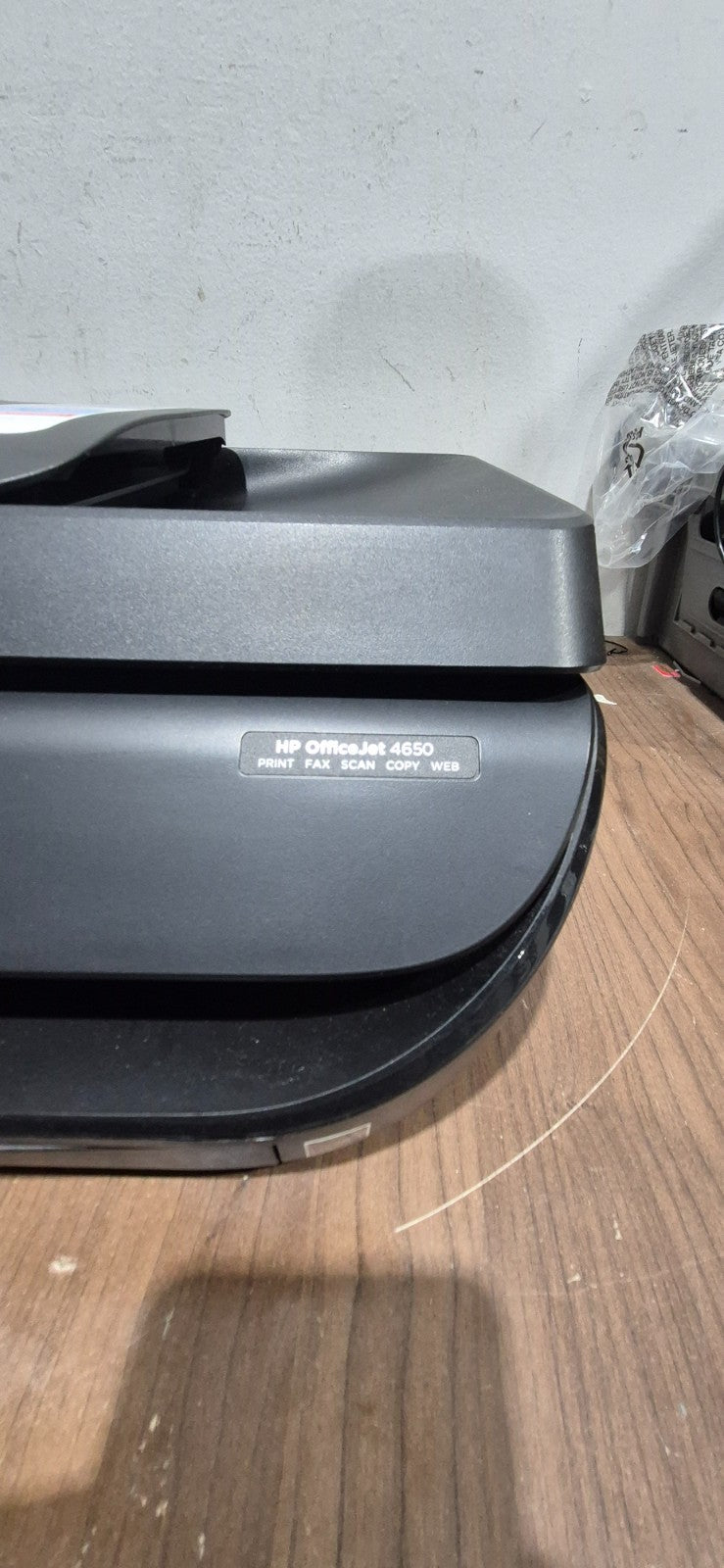 HP OfficeJet All-in-One Wireless Printer - Model - 4650