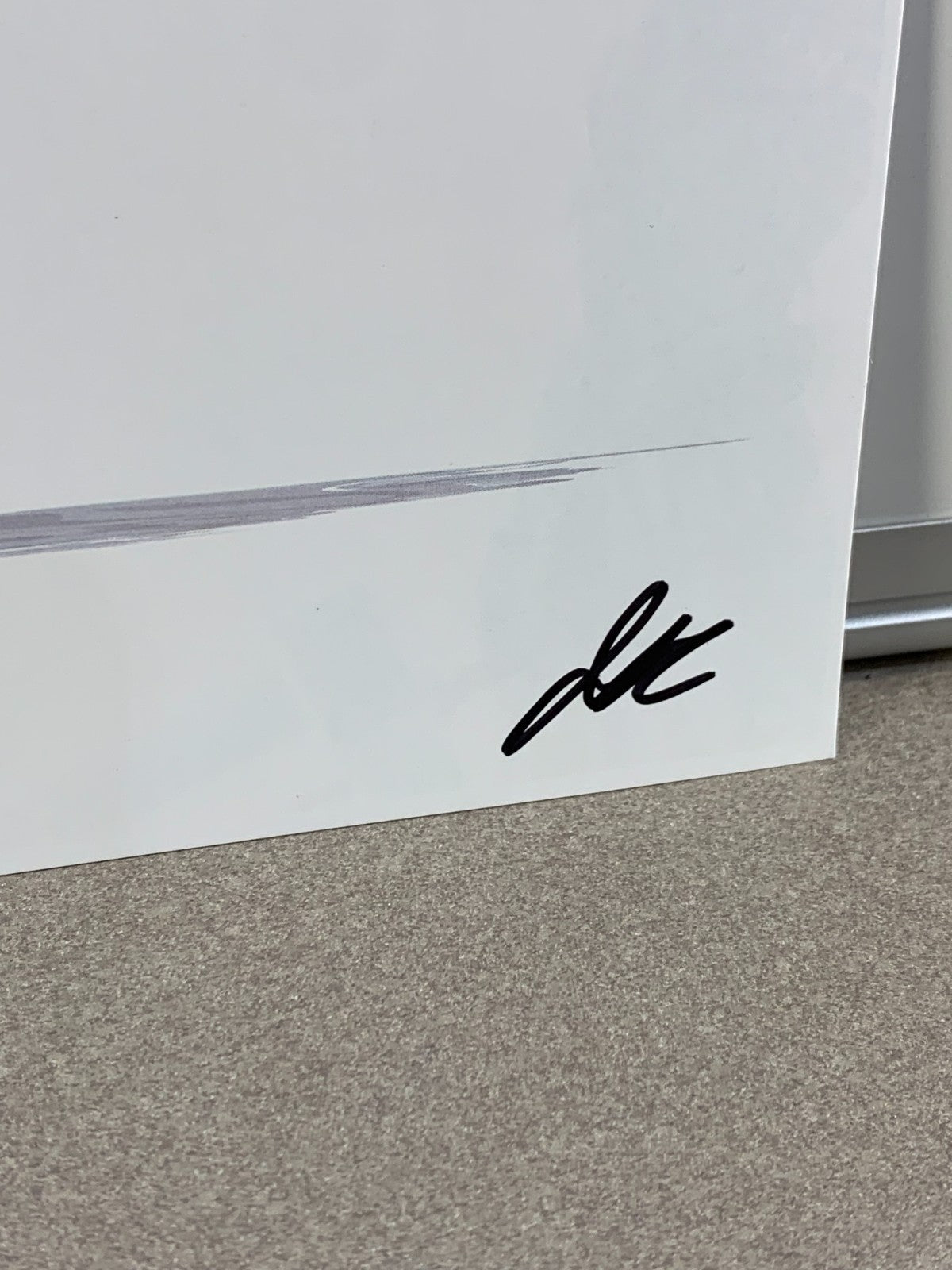 Final Fantasy 7 Sephiroth VS Cloud Art Signed