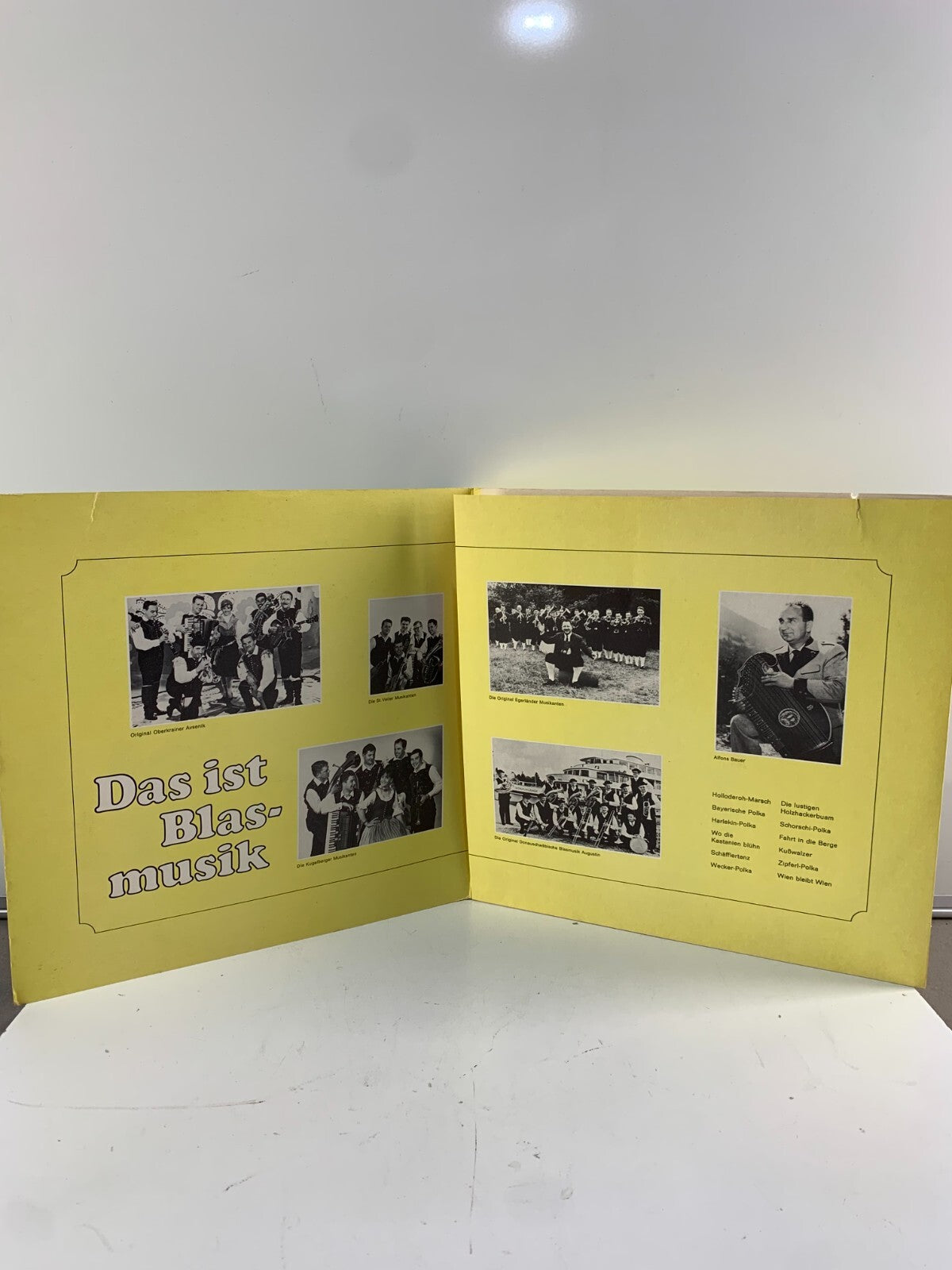 DAS IST BLASMUSIK - Die grosse blasorchester-Parade - German 12-track vinyl LP