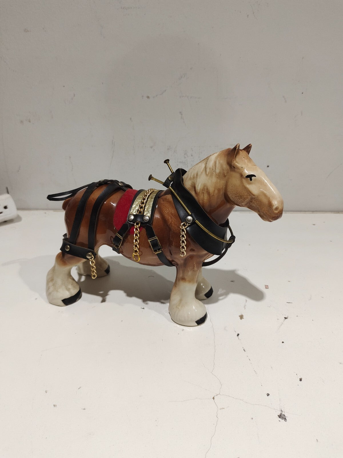 Vintage Ceramic Horse Figurine
