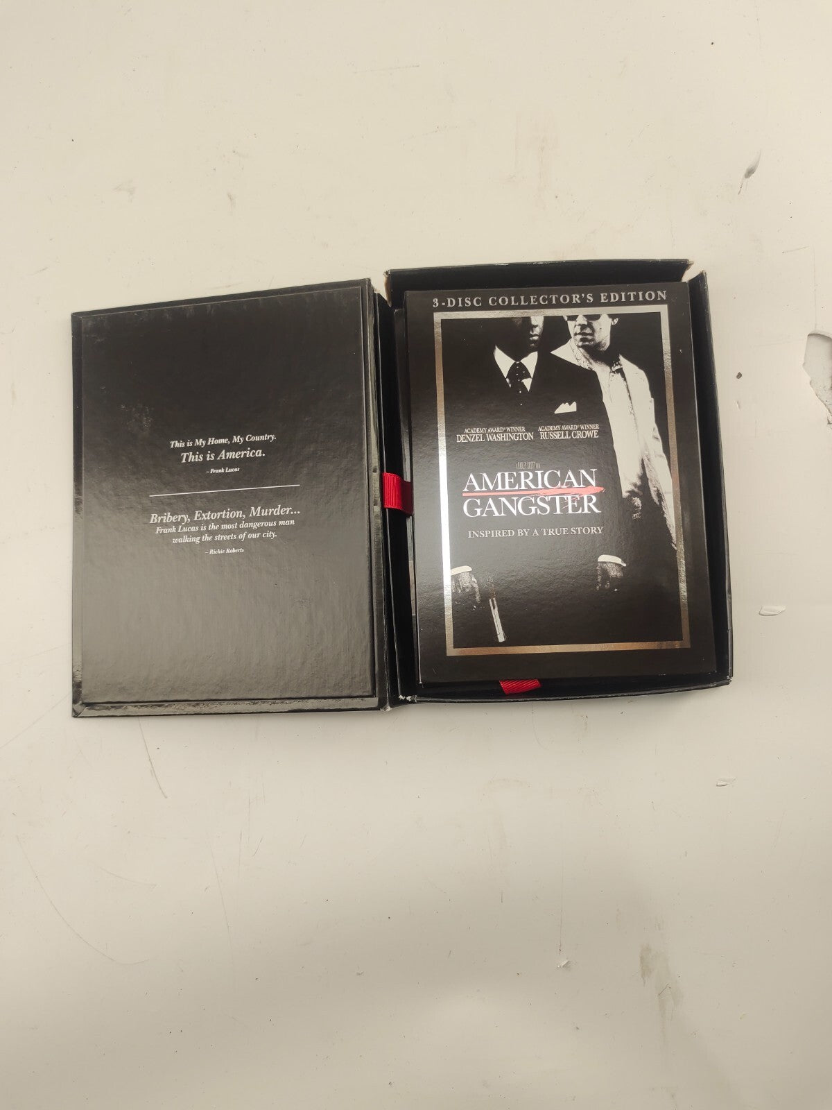 AMERICAN GANGSTER - 3 DISC BOX SET Collector's Edition DVD Set