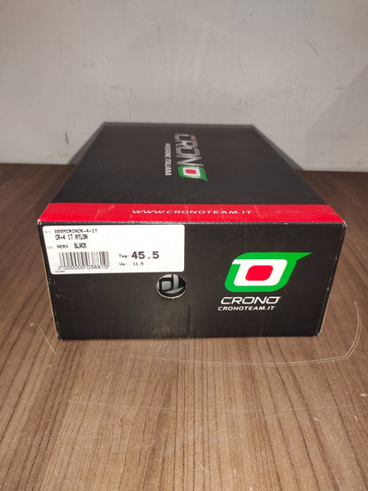 Crono CR-4 17 Cycling Shoes - Nero Black - Size - 45.5 (EUR)