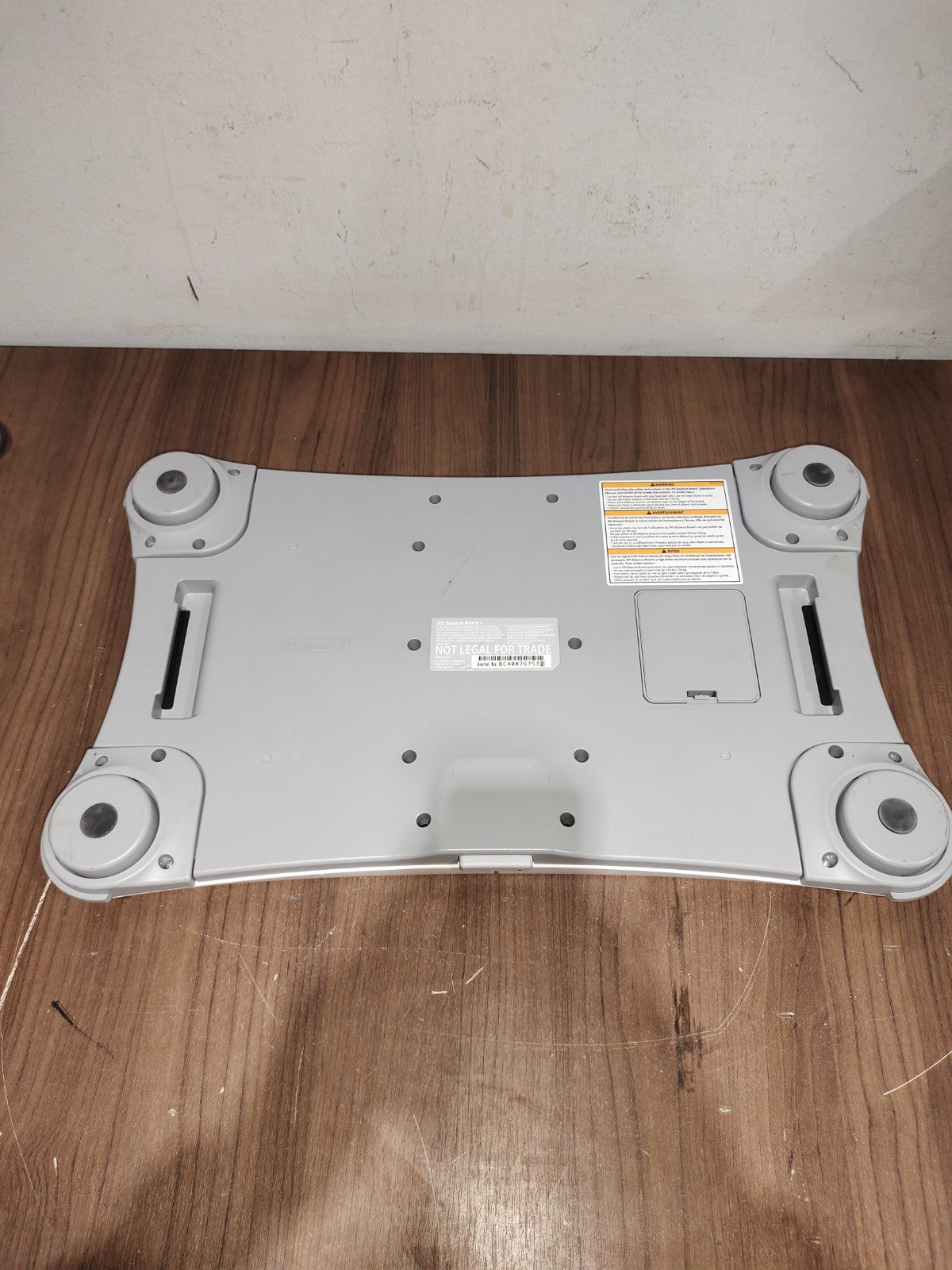 Nintendo Wii RVL-021 White Exercise And Fitness Rectangle Balance Board