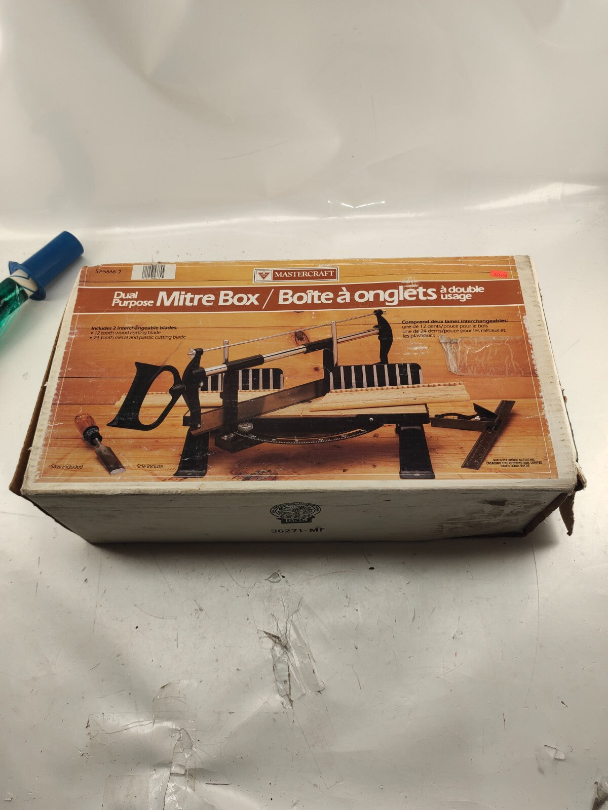 Mastercraft Vintage Mitre Saw box - dual purpose