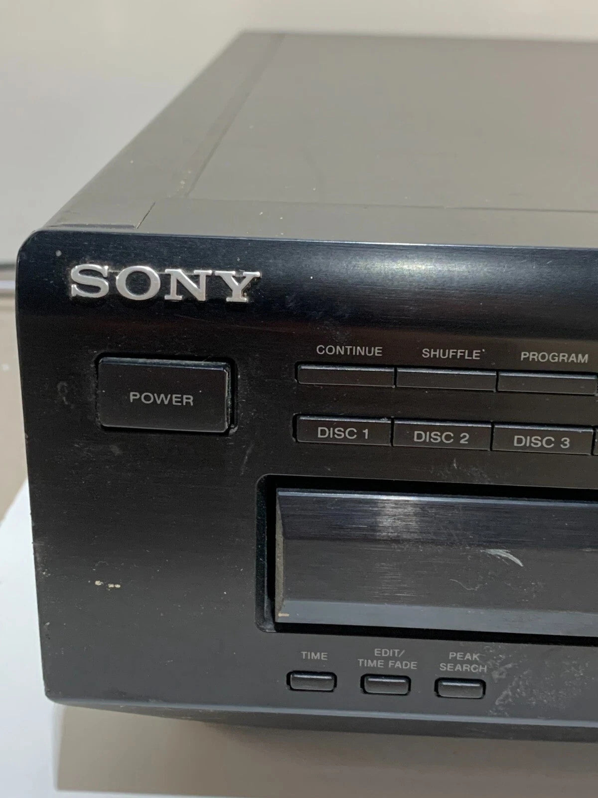 SONY 5-Disc Changer CD Player CDP-CE215 Carousel Exchange System NO REMOTE