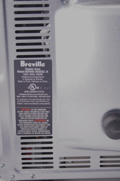 Breville Smart Oven BOV845BSSUSC LED Screen Stainless Steel