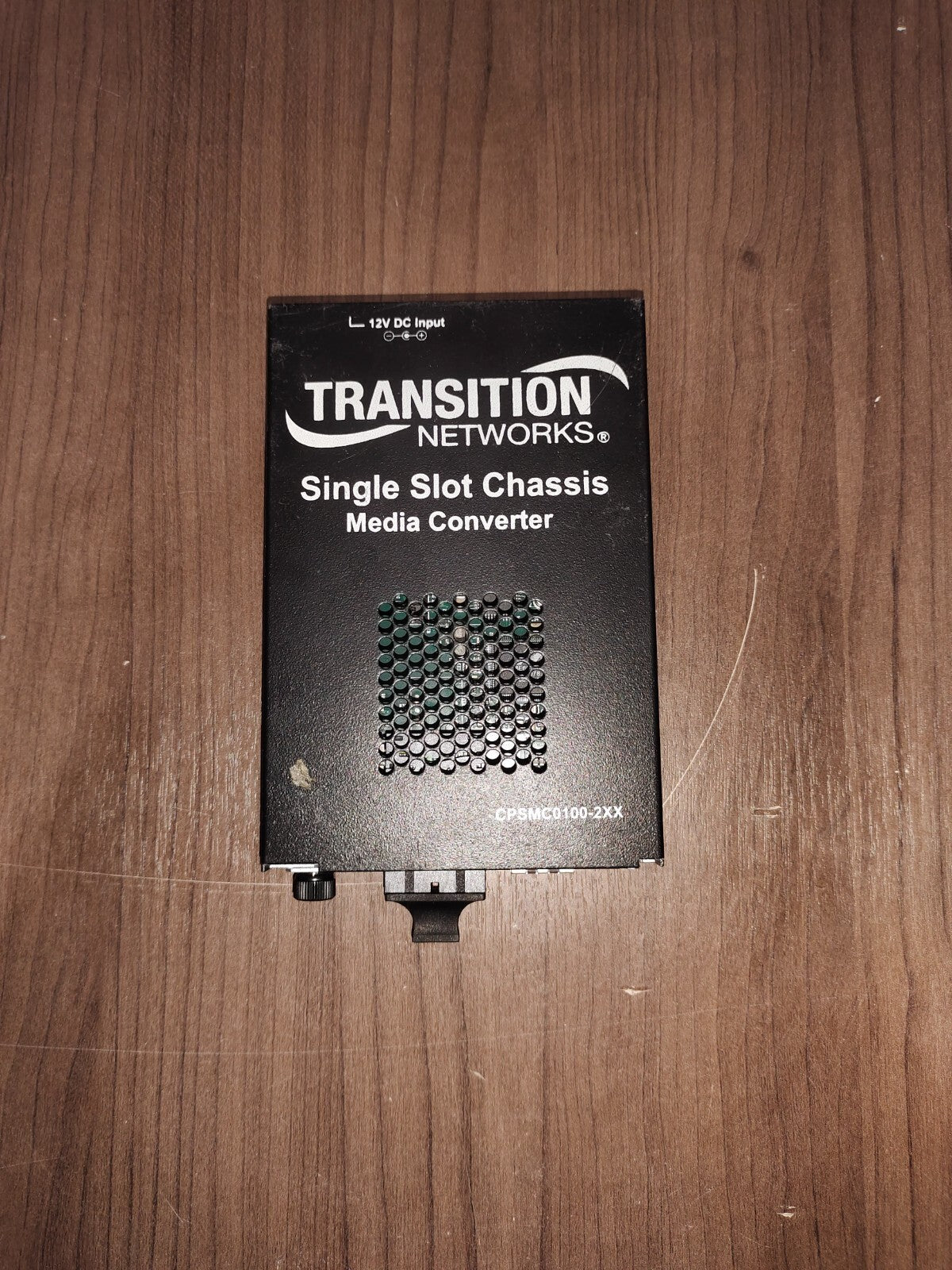Transition Networks CPSMC0100-2XX Single Slot Chassis Media Converter