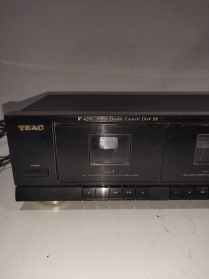 Teac W-420-C Double Cassette Deck Component