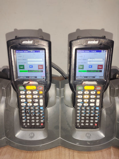 Symbol CHS3000-4000C Charging Dock & MC32N0 Barcode Scanner (4 Scanner Guns) - 3