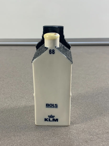 Delft s Blue KLM BOLS Miniature Dutch House, Number 68.