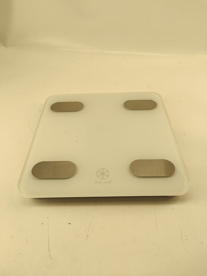 GAIAM Wireless Smart Weight Scale 6mm Tempered Glass
