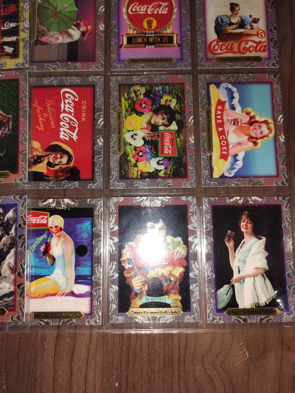 Vintage Collectible Coca-Cola Cards - Super Premium Collection - #1-59 Cards