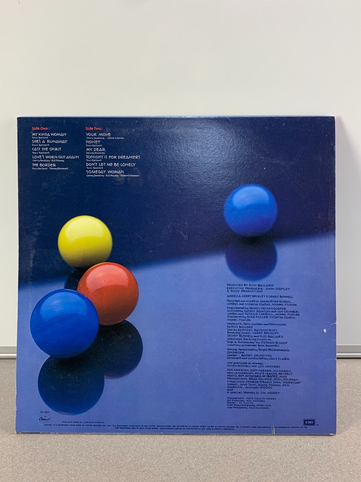 America - Your Move - Capitol Records (LP, Vinyl)