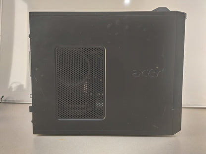 ACER VERITON E5800 3.2GHz 4GB RAM 320GB HDD Windows 10 PRO Black Fair Condition
